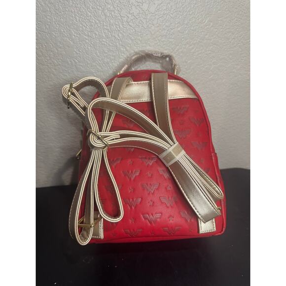 Loungefly WW84 Wonder Women Convention Exclusive DC Comics Mini Backpack Bag